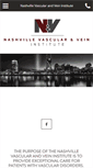 Mobile Screenshot of nashvillevascularandveininstitute.com